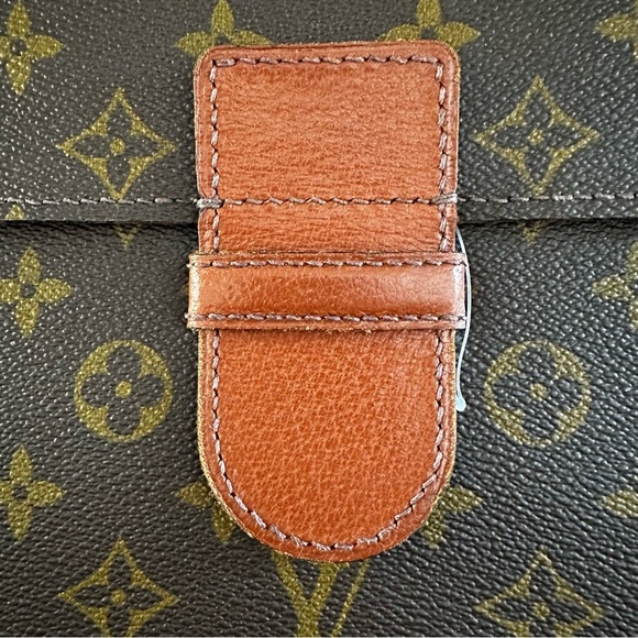 Louis Vuitton Monogram Leather Vintage Large Document Holder Clutch - Picture 10 of 12